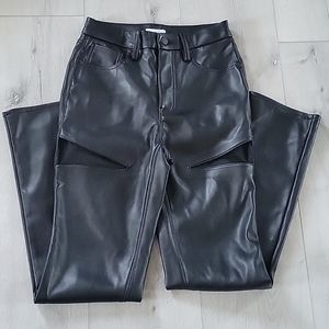 Good American Faux Leather Pants